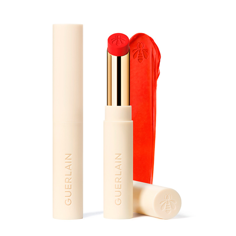 Guerlain Labiales KissKiss Bee Glow Matte Recarga - Color intenso y confort en versión sostenible