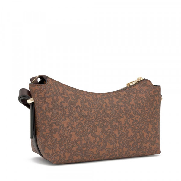bandolera-mediana-marron-kaos-mini-lines