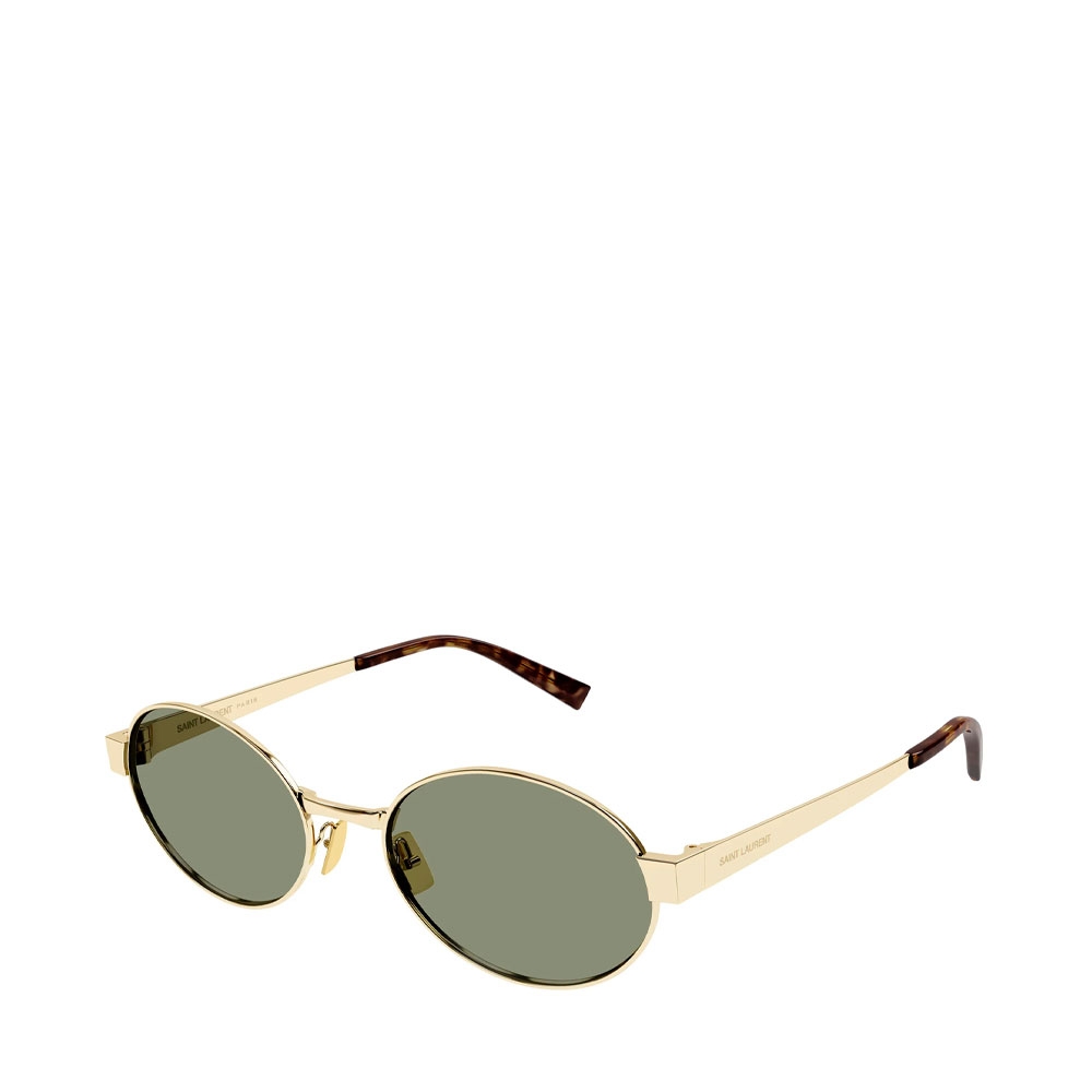 Saint Laurent Woman Sunglass SL 692 -  Frame color: Gold, Lens color: Green