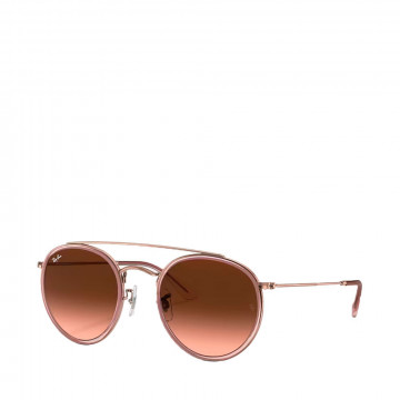 oculos-de-sol-0rb3647n-redondo-ponte-dupla