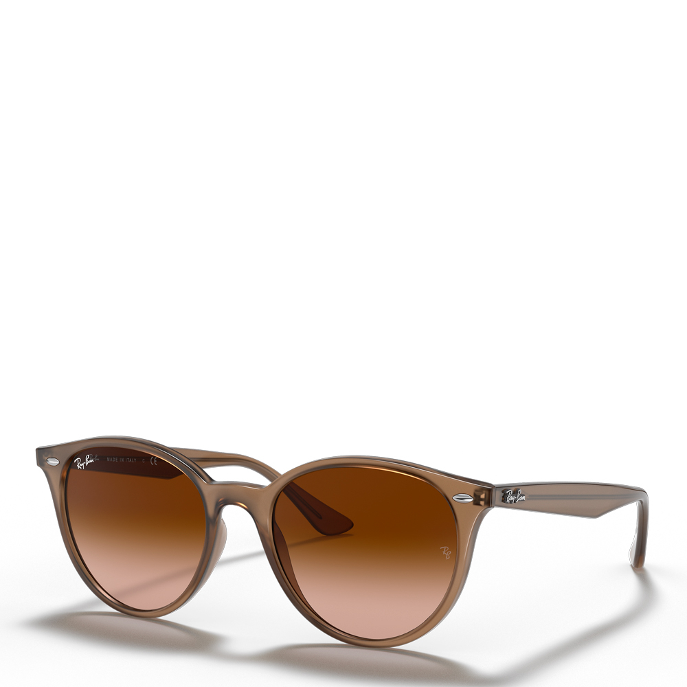 Ray-Ban Unisex Sunglass RB4305 - Frame color: Beige, Lens color: Brown Gradient