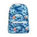 SAC &Agrave; DOS THE FRESHMAN TIGER FLOWERS CAMO BLEU