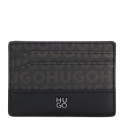 Porta carte con stampa monogramma e logo