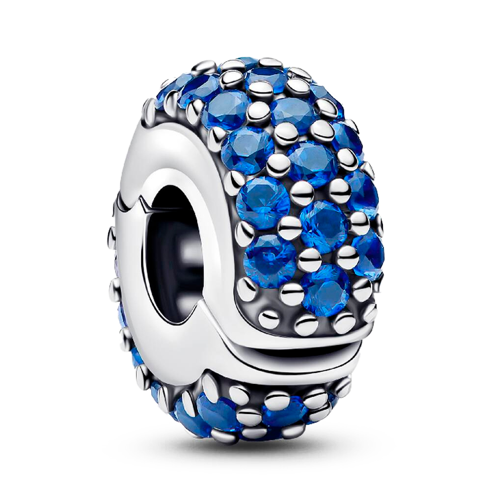 Pandora Blue Charms Royal Gems Clip Charm 794700C01
