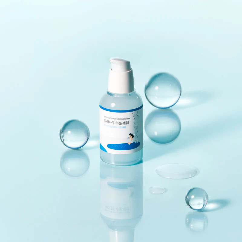 Round Lab Women's Light Face Skin Care Birch Moisturizing Serum Intensive Hydration Serum