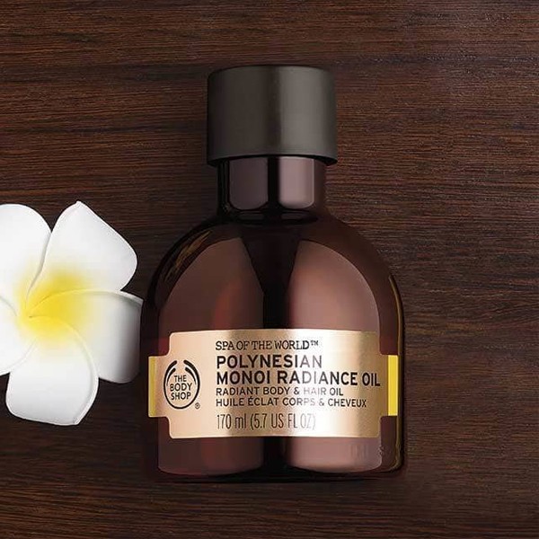 Spa Of The World Polynesian Monoï Radiance Oil The Body Shop Sabina