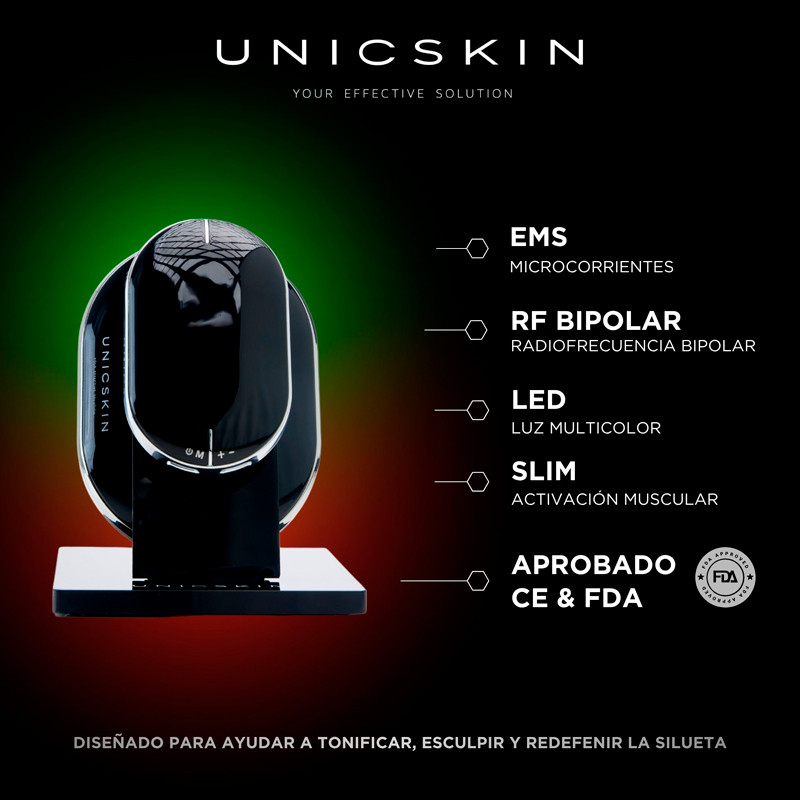 Unicskin Unitech Body Slim X4 Dispositivo Corporal Silueta Perfecta