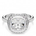 Bague Halo, une bague ang&eacute;lique