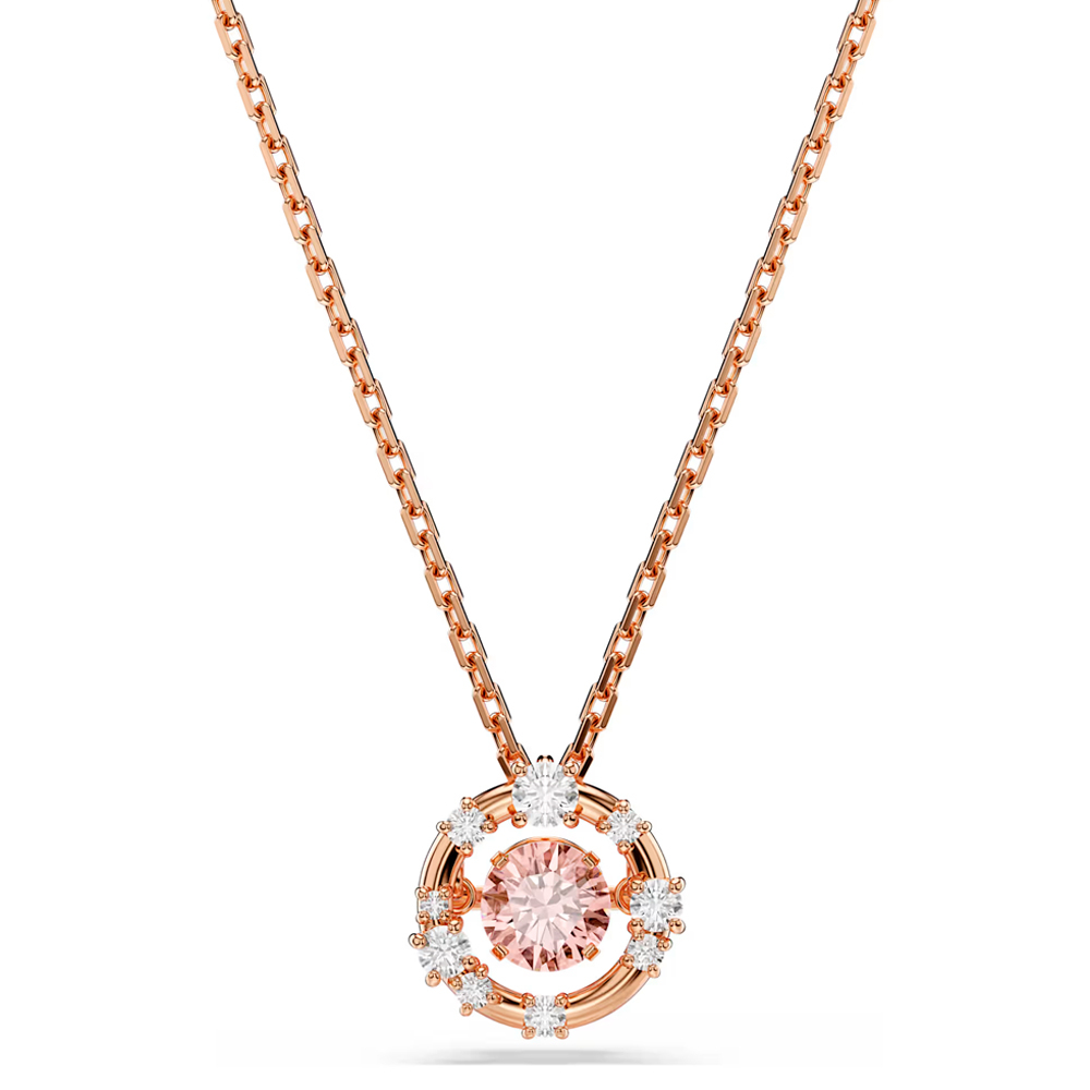 Swarovski Light/Gold Necklaces Constella Pendant