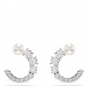Matrix hoop earrings