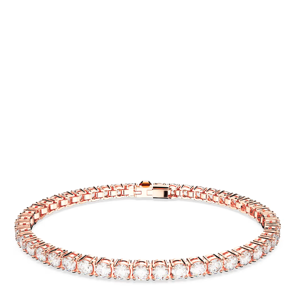 Swarovski Light/White/Gold Bracelets Matrix Tennis Bracelet