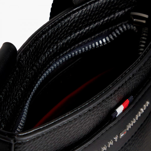 textured-messenger-bag-with-metallic-logo
