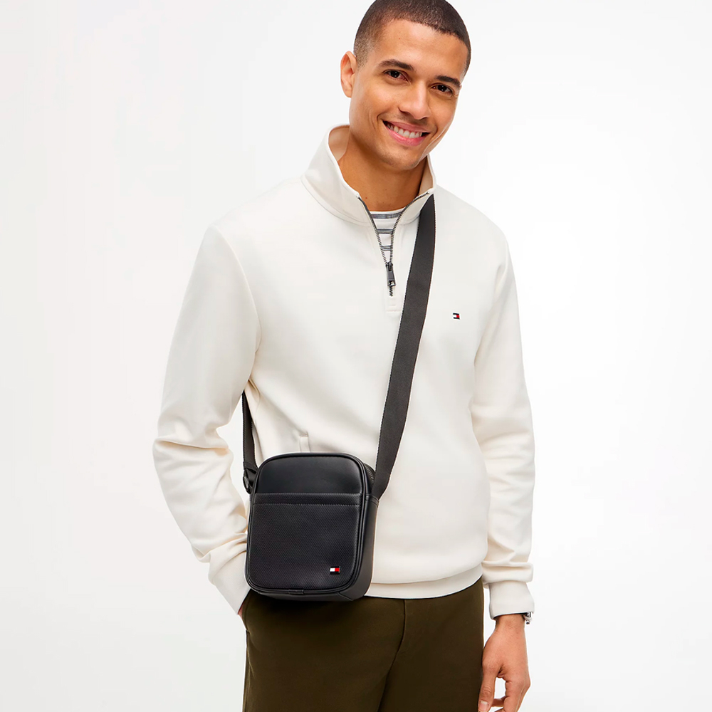 TOMMY HILFIGER Bolso de hombro 'FOUNDATION' negro – imagen 4