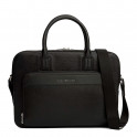 Bolsa texturizada para laptop com logotipo
