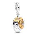 Charm Colgante Coraz&oacute;n De Te Fiti De Princesa Vaiana De Disney Blanco 764385C01