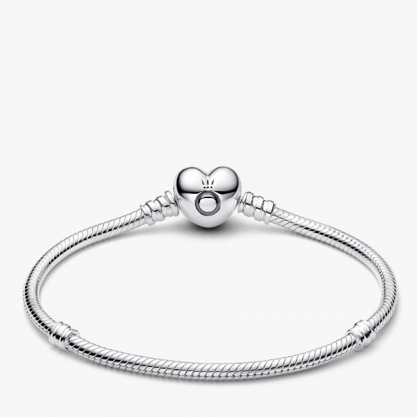 moments-snake-chain-and-heart-design-bracelet-594594c00