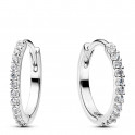 Pendientes de aro Mini Brillantes 294649C01
