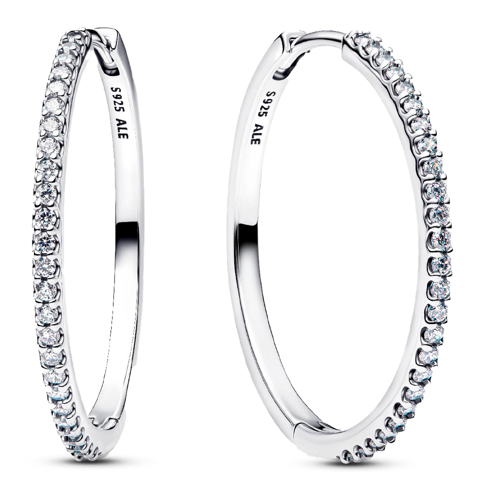 Pandora Pendientes de Aro Brillantes 294650C01