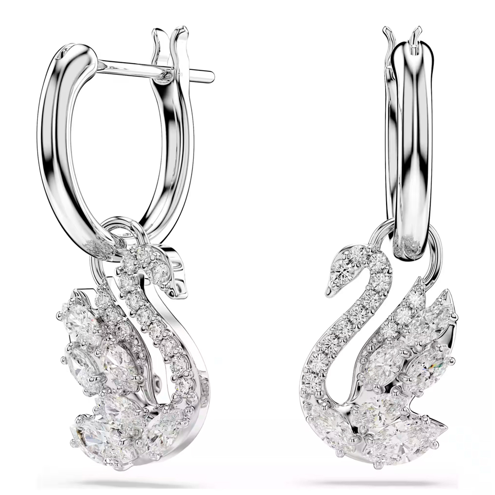 Swarovski Ohrringe Schwanenohrringe