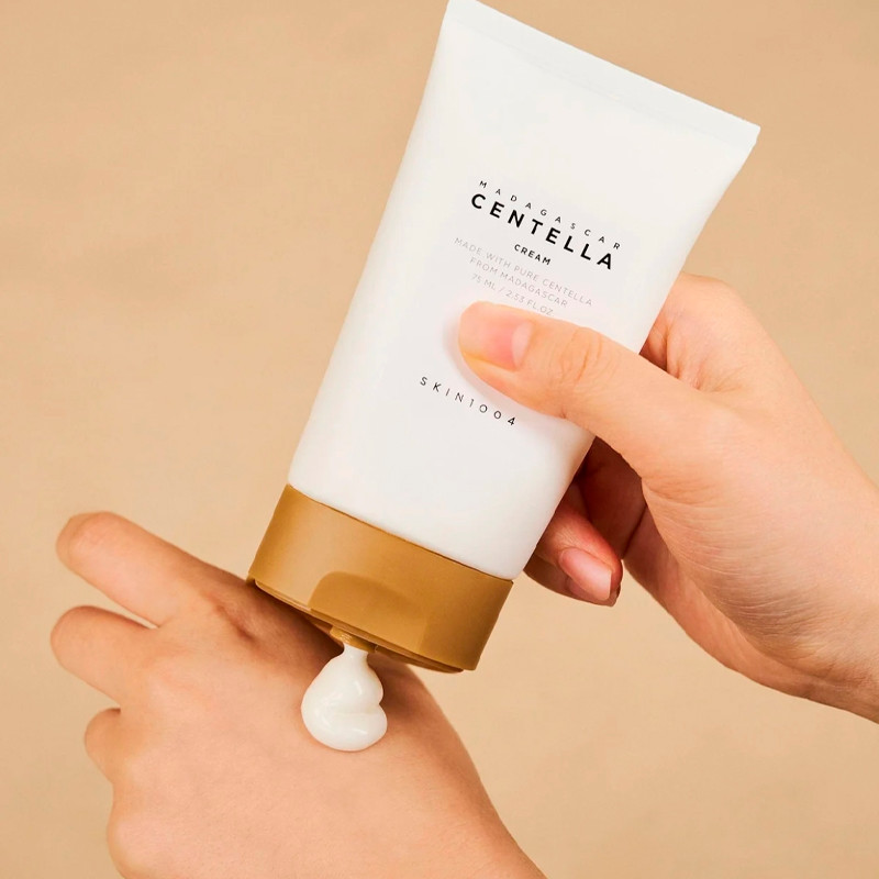Skin1004 Madagascar Centella Cream Crema Hidratante Ligera – imagen 2