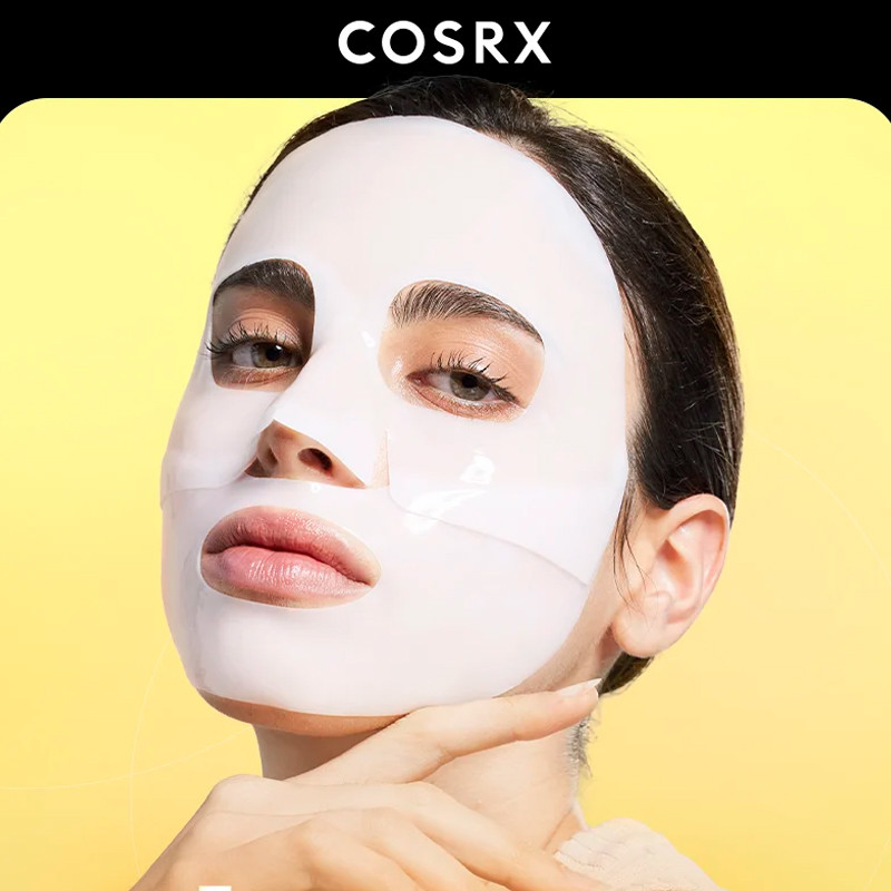 Cosrx Pack 3 Advanced Snail Mucin Glass Glow Hydrogel Mask Mascarilla Facial Multifunción – imagen 2