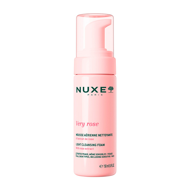 Nuxe Cosmética Facial Very Rose Mousse Espuma Ligera Limpiadora