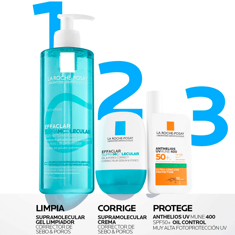 La Roche Posay Effaclar Gel Supramolecular 400ml – imagen 2