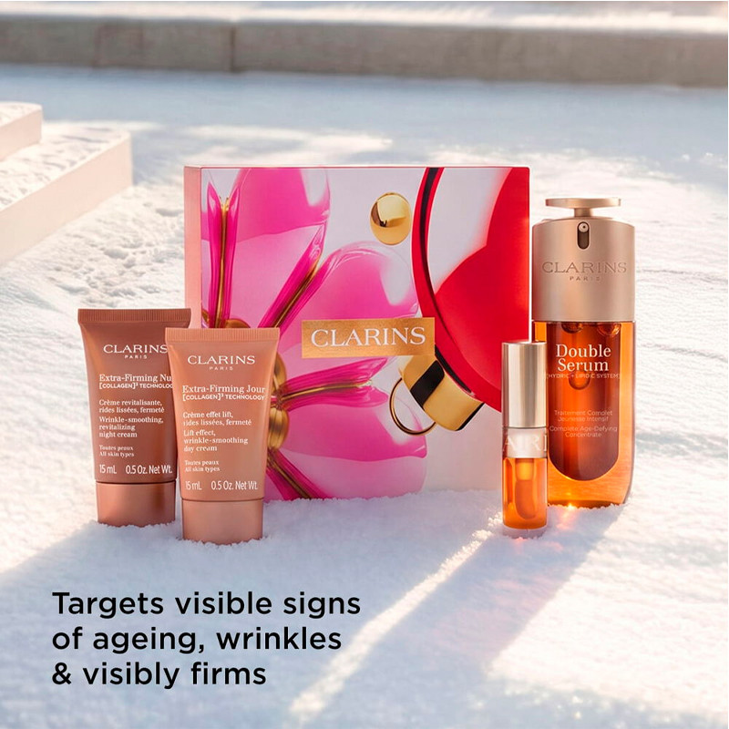 Clarins Double Serum & Extra-Firming Estuche – imagen 2