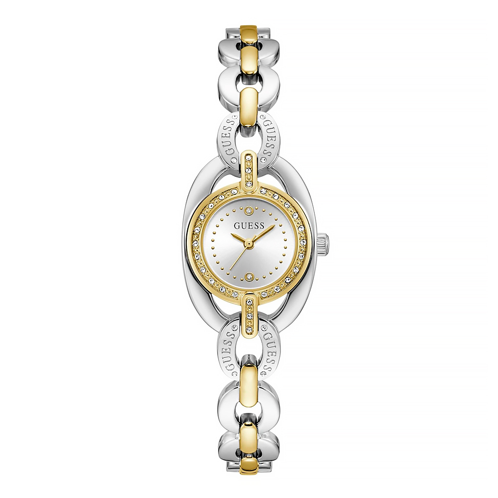 Guess Women's Quartz Two-Tone Stainless Steel Watch 26mm - Silver