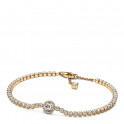 Bright Halo Tennis Bracelet 569416C01