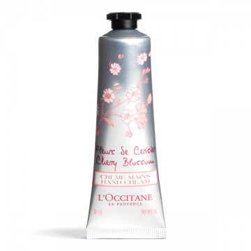 Håndcreme med kirsebærblomst