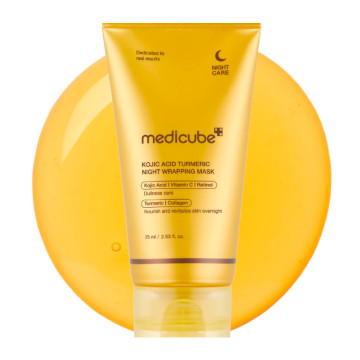 kojic-acid-turmeric-wrapping-mask-verhelderend-nachtgezichtsmasker