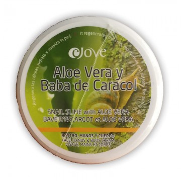 Aloe vera och snigelslimkräm