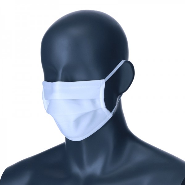 Mask Reusable Hygienic Approved White Design