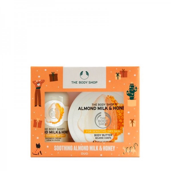 Nationale volkstelling Herhaal fabriek Soothing Almond Milk & Honey Duo - Sabina Store