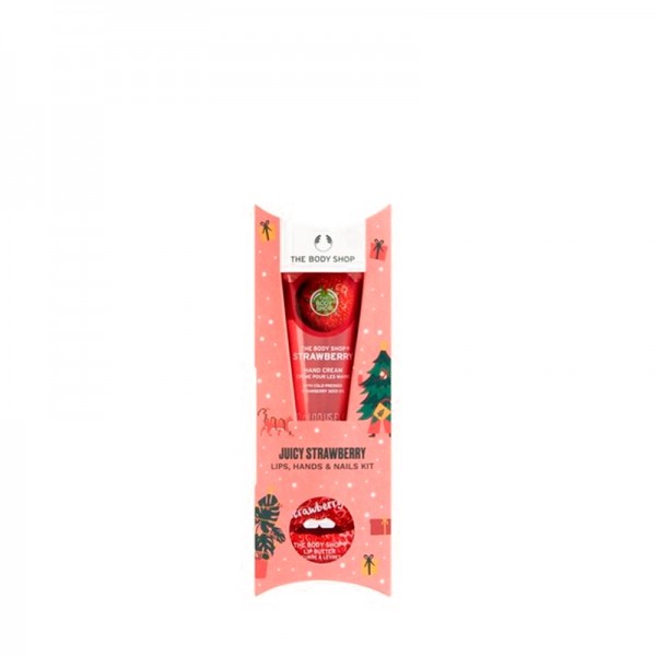 Juicy Strawberry Lips, Hands & Nails SET