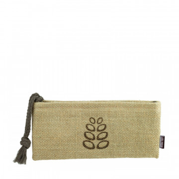 Kosmetikväska i naturfiber