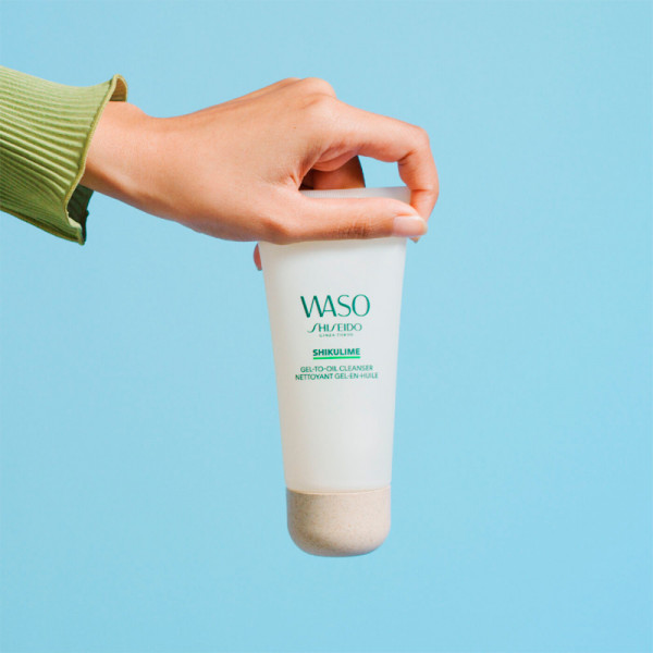 WASO SHIKULIME Gel-till-olja-rengöring