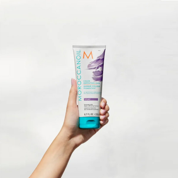 Tonet maske: Lilla