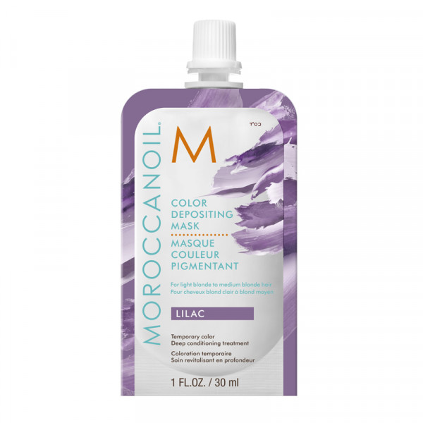 Tonet maske: Lilla