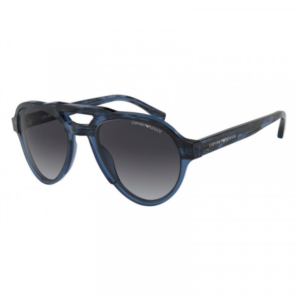 Gafas de Sol Ea4128 57488g striped blue grey gradient