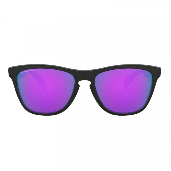 Oo9013 Frogskins 9013h6 Mattsvarta Prizm Violetta Solglasögon