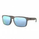 OO9102-J955 Holbrook Woodgrain Collection Prizm Deep Water Polarized Lentes