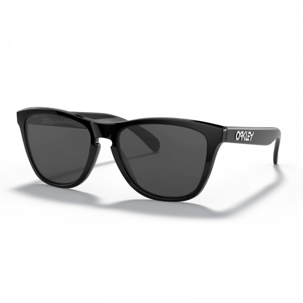 Solbriller Oo9013 frogskins 24-306 poleret sort grå