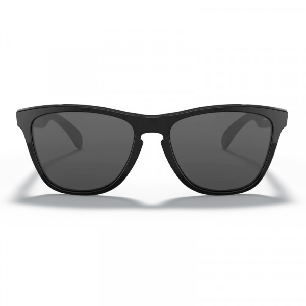 Solglasögon Oo9013 frogskins 24-306 polerade svartgrå