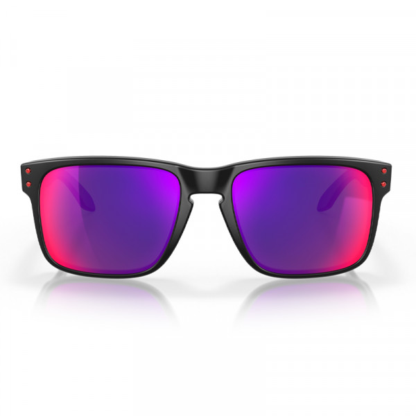 Gafas de Sol Oo9102 holbrook 910236 matte black + red iridium