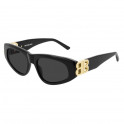 BB0095S 001 Acetato Black Gold