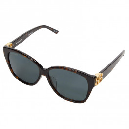 サングラス BALENCIAGA Woman Sunglasses Green BB0102SA 014 Balenciaga Green Square Ladies Sunglasses BB0102SA 014 57