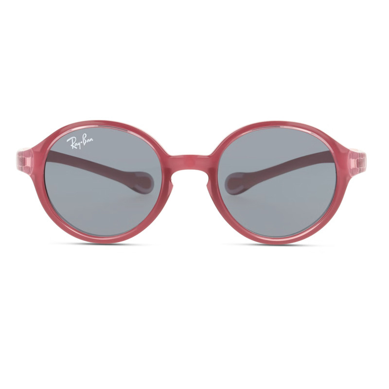 Ray-ban Junior RJ9075S 709887 Fuchsia On Rubber Pink Dark Grey