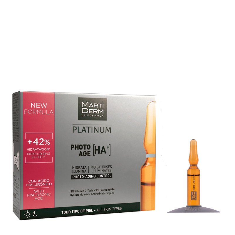 Martiderm Facial Platinum Photo-Age Ha+ Firming Treatment - Antioxidant